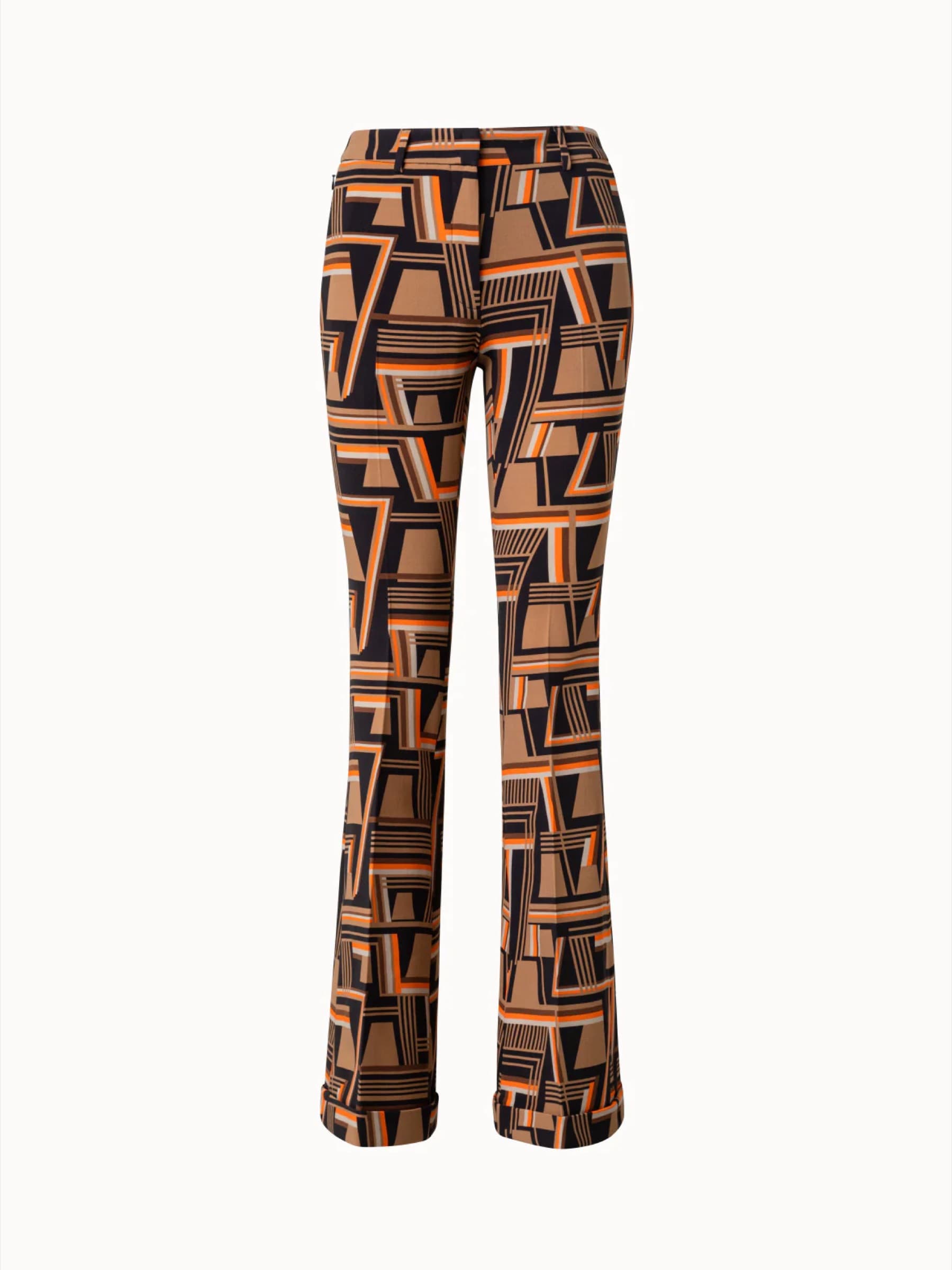 Pantaloni stampa geometrica - Akris